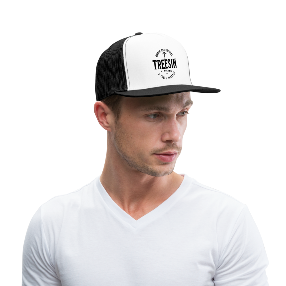 Treesin Hat - white/black