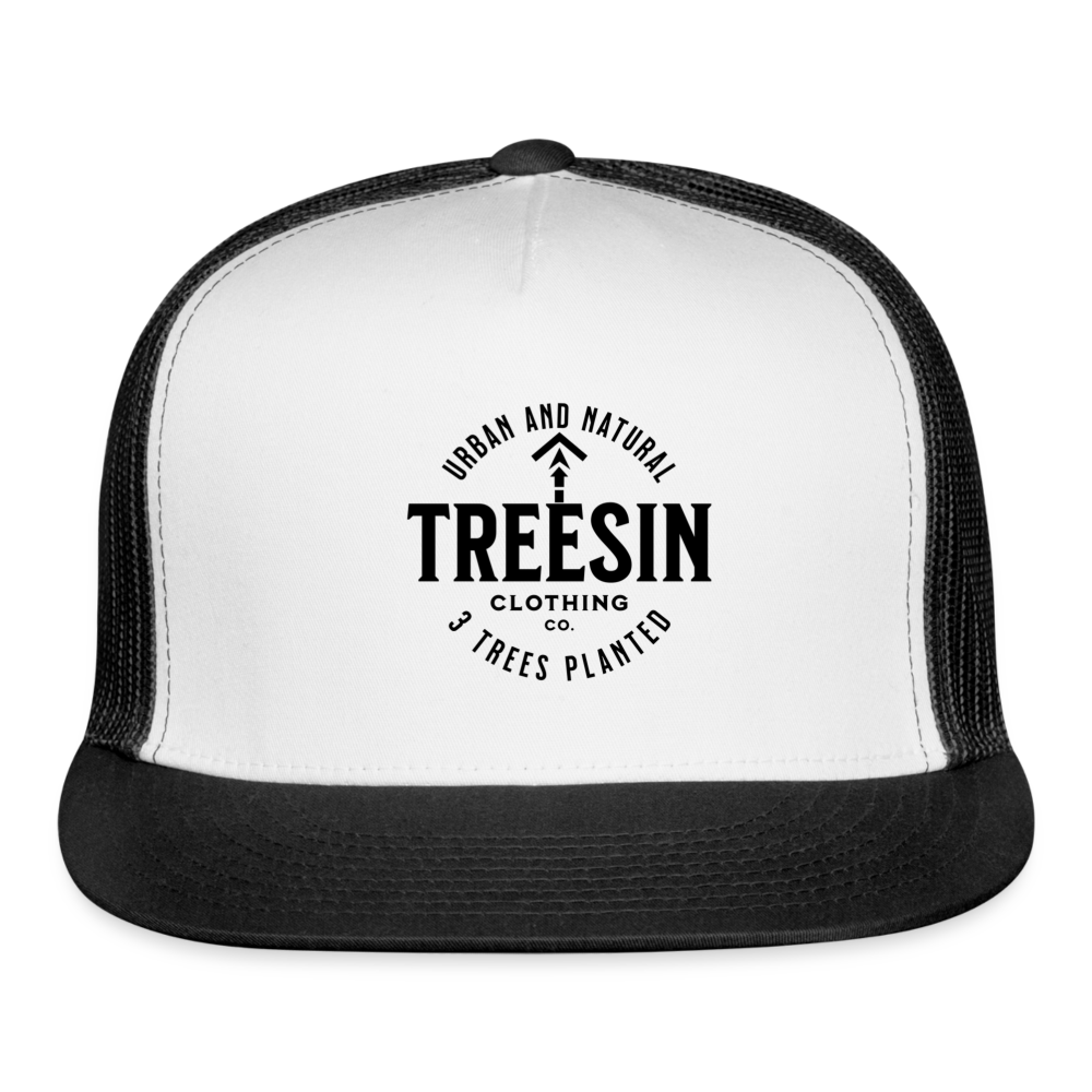 Treesin Hat - white/black