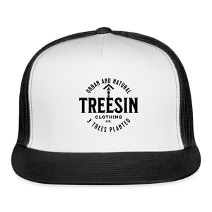 Treesin Hat - white/black