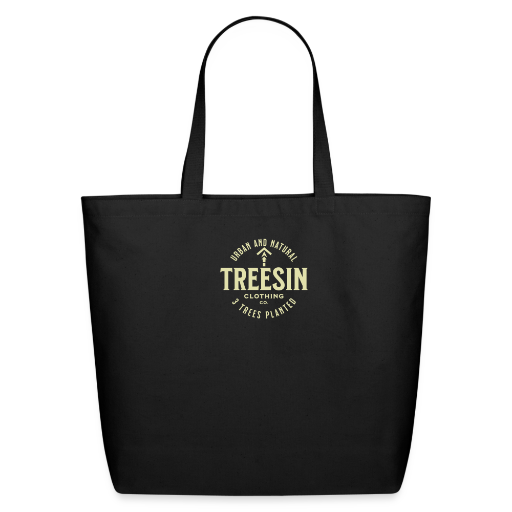 Eco-Friendly Cotton Tote - black