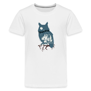 Owl and Friends - Kids' Premium T-Shirt - white