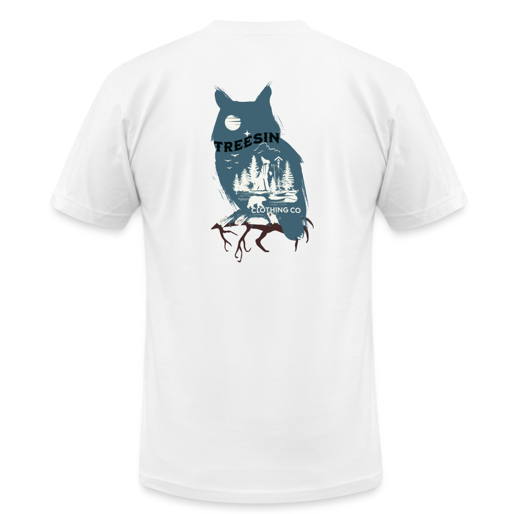 Owl and Friends - Unisex Classic T-Shirt - white