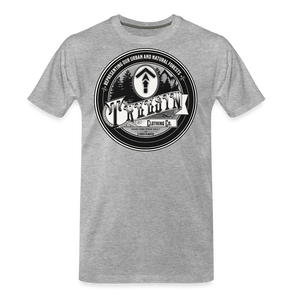 Rep'n Too - Men’s Organic T-Shirt - heather gray