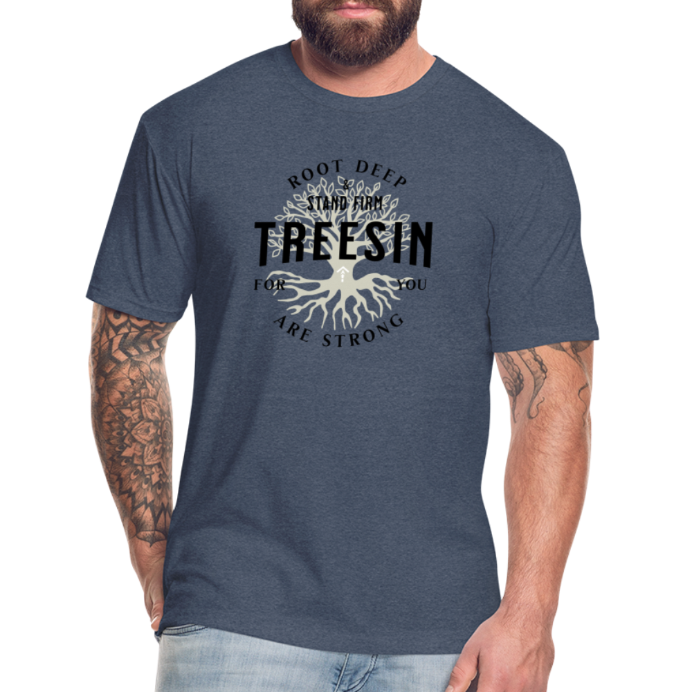 Root Deep - Men's T-Shirt - heather navy