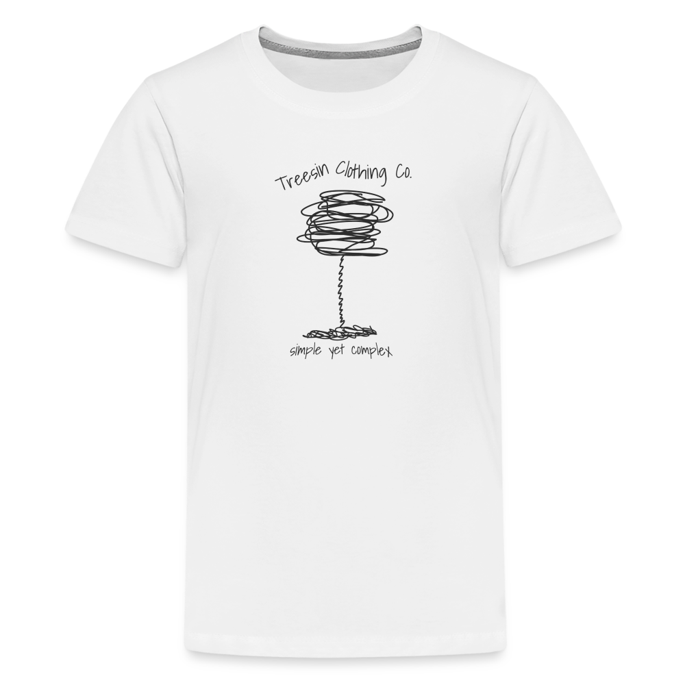 Scribble - Kids' T-Shirt - white