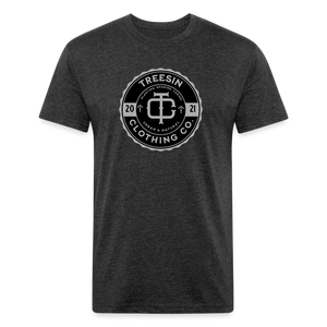 TC Badge - Men's T-Shirt - heather black