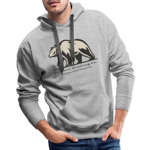 Bear Men’s Hoodie - heather grey