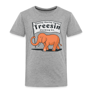 Elephant - Toddler T-Shirt - heather gray