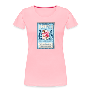 Floral Perfume - Women’s Organic T-Shirt - pink