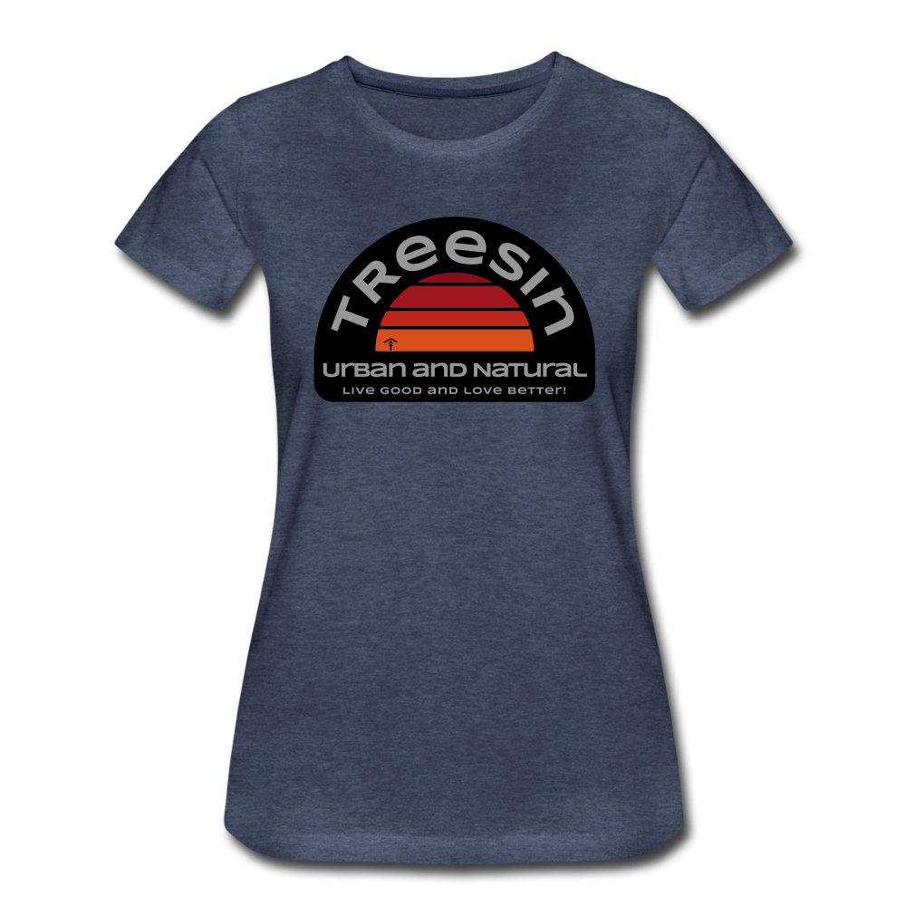 Sun Set - Women's Tee - heather blue