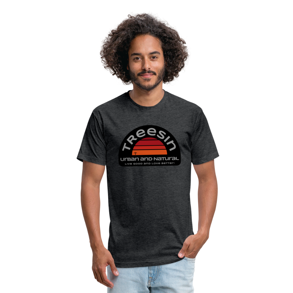 Sun Set - Men's T-Shirt - heather black